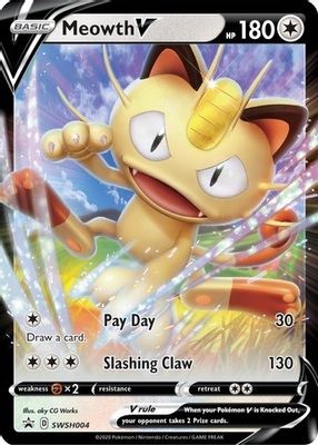 Meowth V - SWSH004