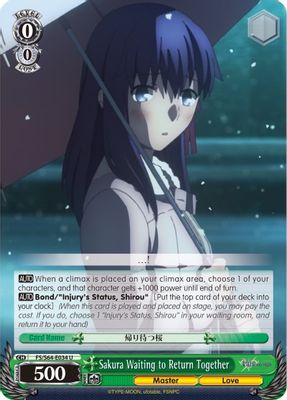 Sakura Waiting to Return Together