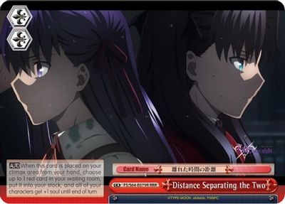 Distance Separating the Two (RRR)