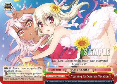 Yearning for Summer Vacation