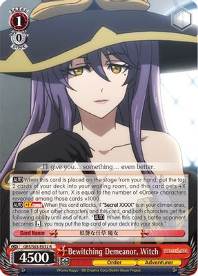Bewitching Demeanor, Witch