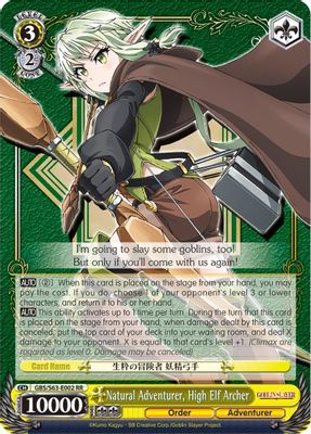 Natural Adventurer, High Elf Archer
