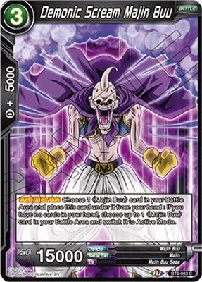 Demonic Scream Majin Buu