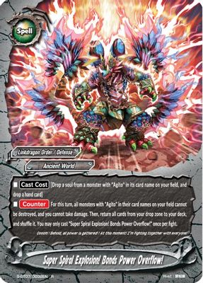 Super Spiral Explosion! Bonds Power Overflow!