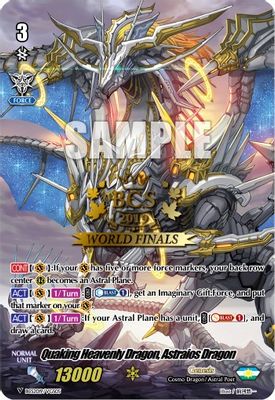Quaking Heavenly Dragon, Astraios Dragon