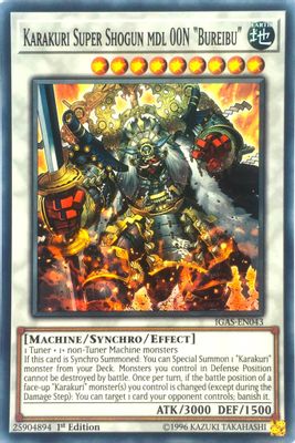 Karakuri Super Shogun mdl 00N "Bureibu"