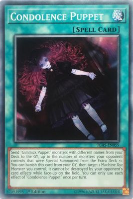 Condolence Puppet