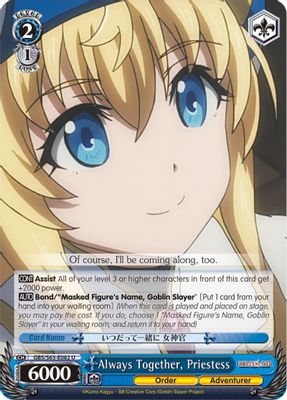 Always Together, Priestess
