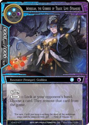 Morrigan, the Goddess of Tragic Love (Stranger)