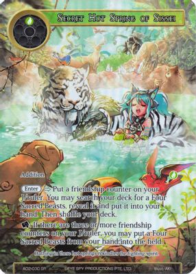 Secret Hot Spring of Sissei (Full Art)