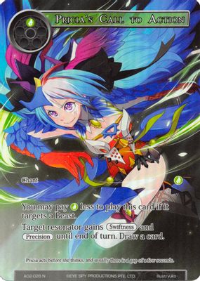 Pricia's Call to Action (Full Art)