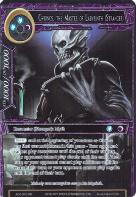 Chronos, the Master of Labyrinth (Stranger) (Full Art)