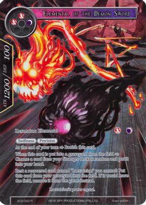 Elemental of the Demon Sword (Full Art)