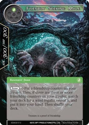 Friendly Seeking Mole