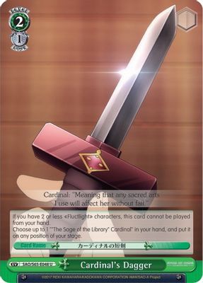 Cardinal's Dagger