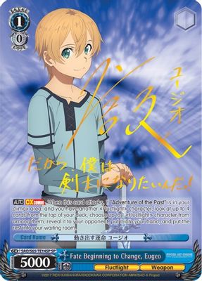 Fate Beginning to Change, Eugeo (SP)