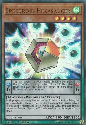 Speedroid Hexasaucer