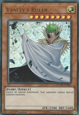 Vanity's Ruler