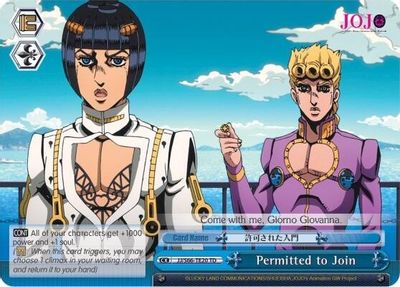 Permitted to Join