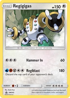 Regigigas card