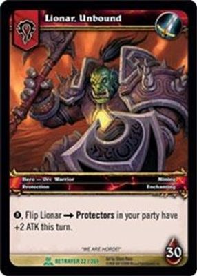 Lionar, Unbound