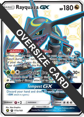 Rayquaza GX - 177a/168
