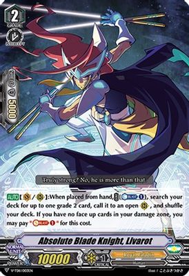 Absolute Blade Knight, Livarot (RRR Foil)