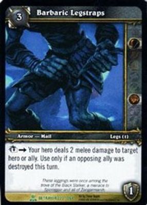 Barbaric Legstraps