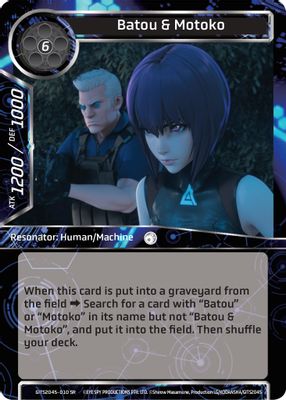 Batou & Motoko