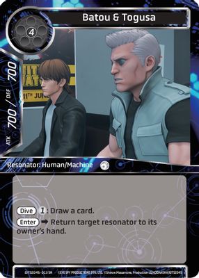 Batou & Togusa
