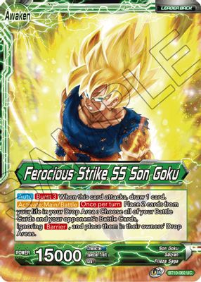 Son Goku // Ferocious Strike SS Son Goku