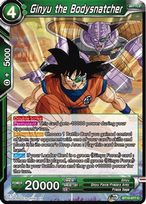 Ginyu the Bodysnatcher