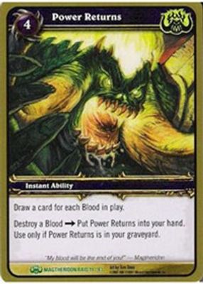 Power Returns