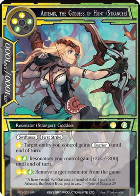 Artemis, the Goddess of Hunt (Stranger)
