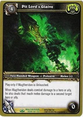 Pit Lord's Glaive