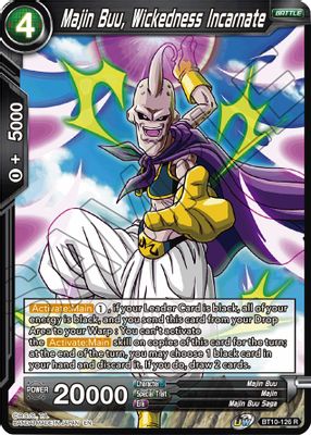 Majin Buu, Wickedness Incarnate