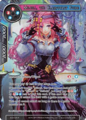Milcell, the Clairvoyant Guide (Full Art)