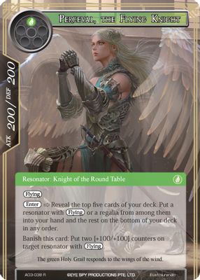 Perceval, the Flying Knight