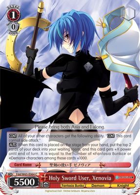 Holy Sword User, Xenovia
