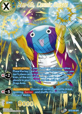 Zen-Oh, Cosmic Unison (SPR)