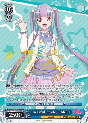 Cheerful Smile, PAREO (SPM) (A)
