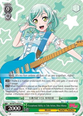 Exceptional Ability to Take Action, Hina Hikawa