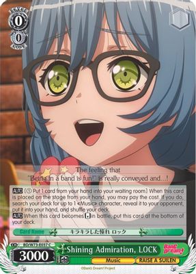 Shining Admiration, LOCK