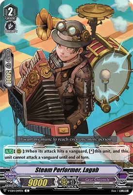 Steam Performer, Lagab