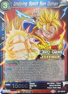 Undying Spirit Son Gohan
