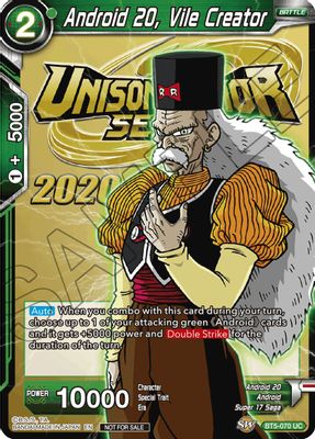 Android 20, Vile Creator