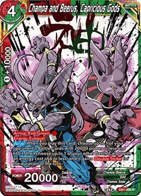 Champa and Beerus, Capricious Gods (Alternate Art)
