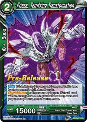 Frieza, Terrifying Transformation