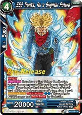 SS2 Trunks, for a Brighter Future