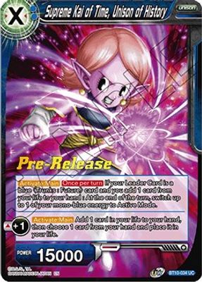 Supreme Kai of Time, Unison of History